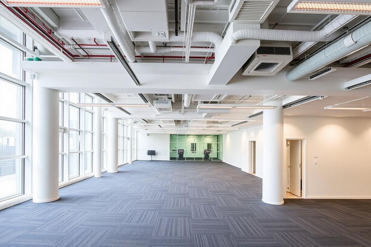 CAT A Office Refurbishment — Full CAT A refurbishment to reception and floors 3 to 6