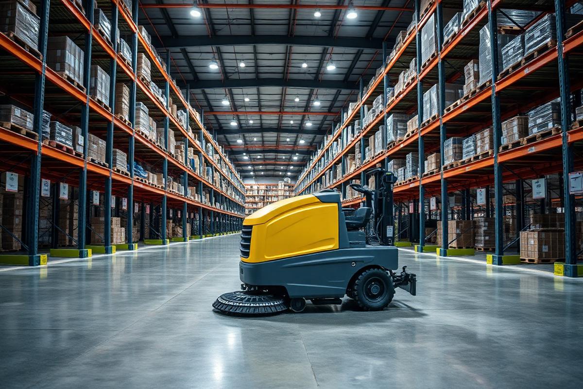 Distribution Centre Deep Clean — High-level and floor deep clean of a live distribution centre